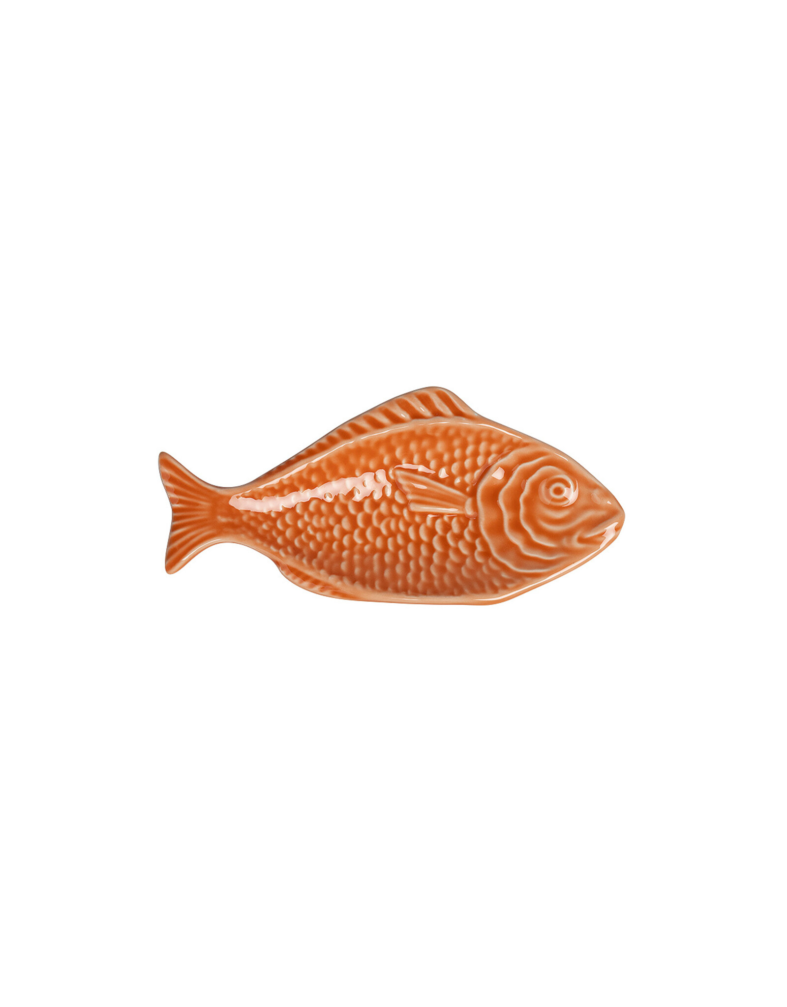 Visbordje ovaal 17cm zalm