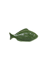 Visbordje ovaal 17cm groen