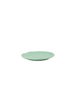 Gebaksbord papaver 15cm lichtgroen