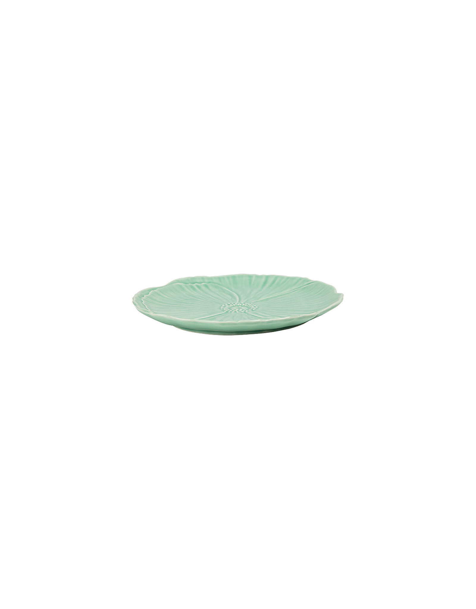 Gebaksbord papaver 15cm lichtgroen
