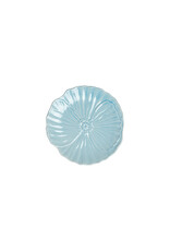 Gebaksbord papaver 15cm lichtblauw