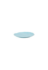 Gebaksbord papaver 15cm lichtblauw