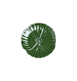 Gebaksbord papaver 15cm groen