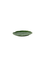 Gebaksbord papaver 15cm groen