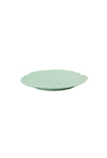 Ontbijtbord papaver 20cm lichtgroen
