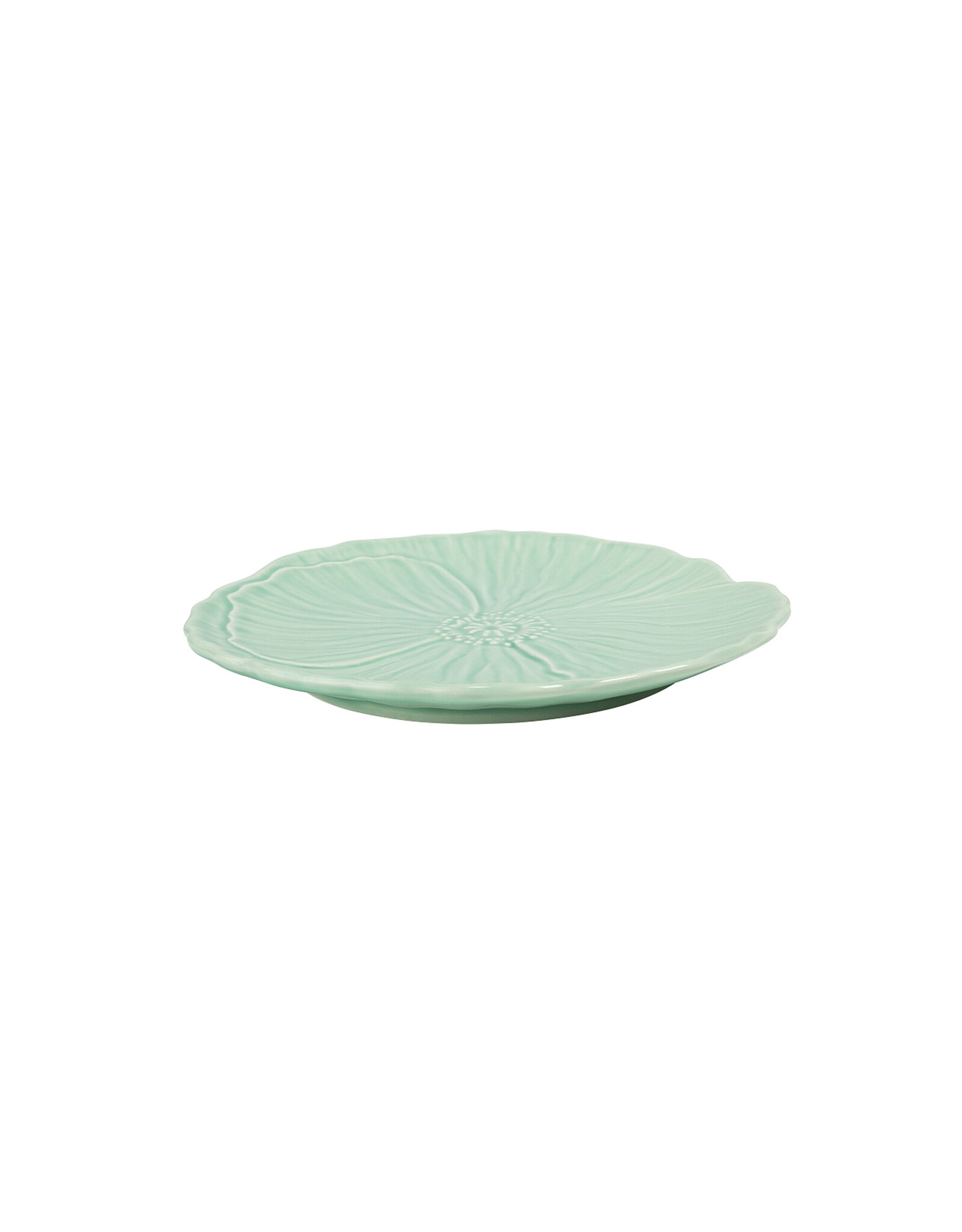Ontbijtbord papaver 20cm lichtgroen