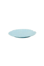 Ontbijtbord papaver 20cm lichtblauw