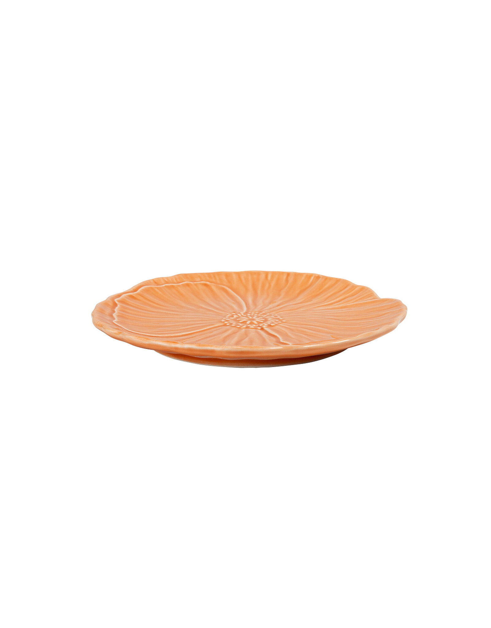 Ontbijtbord papaver 20cm zalm