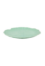 Dinerbord papaver 28cm lichtgroen