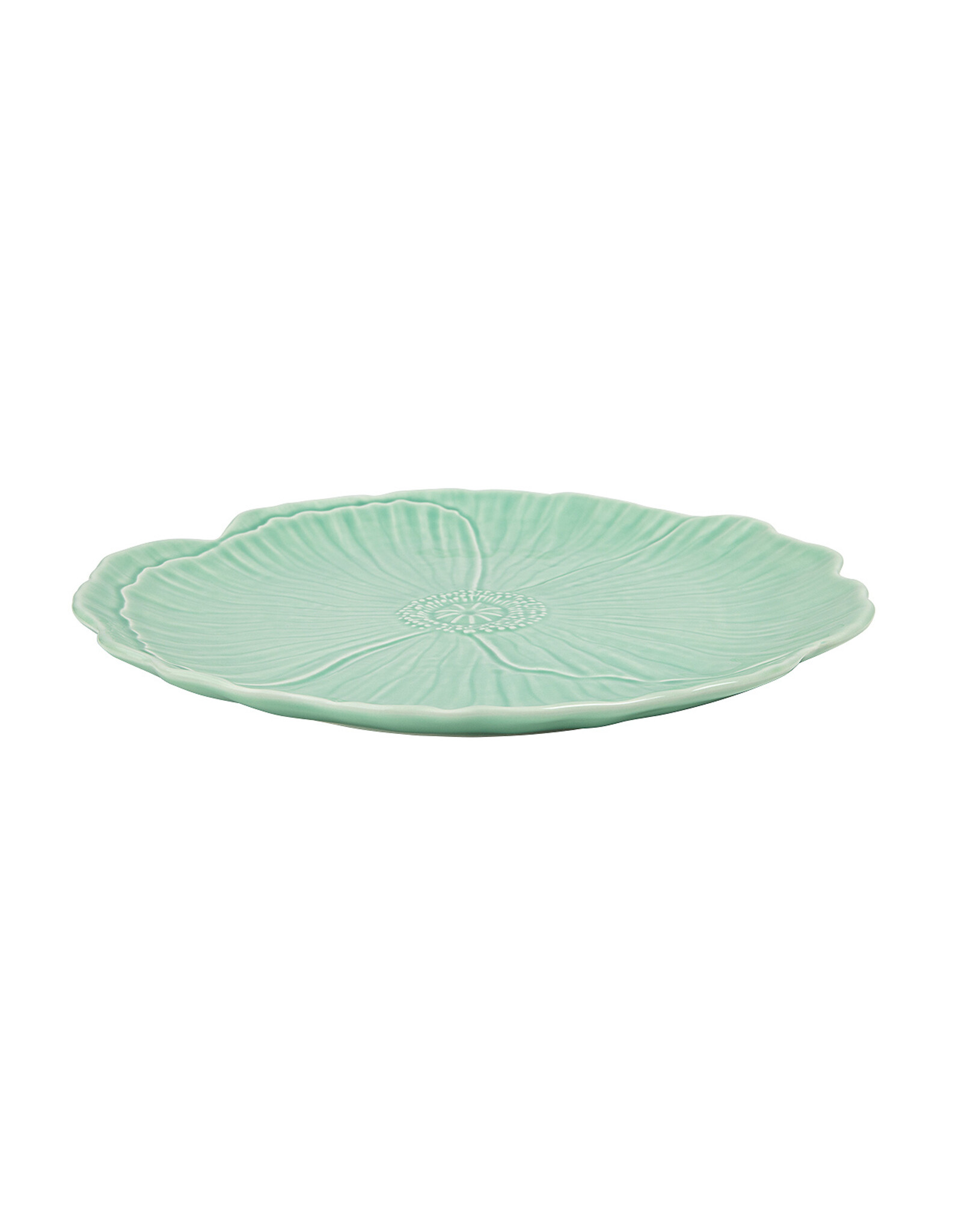 Dinerbord papaver 28cm lichtgroen