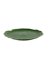 Dinerbord papaver 28cm groen