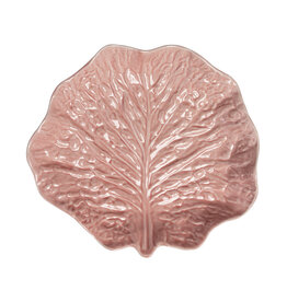 Slablad laag medium L28xB30cm roze