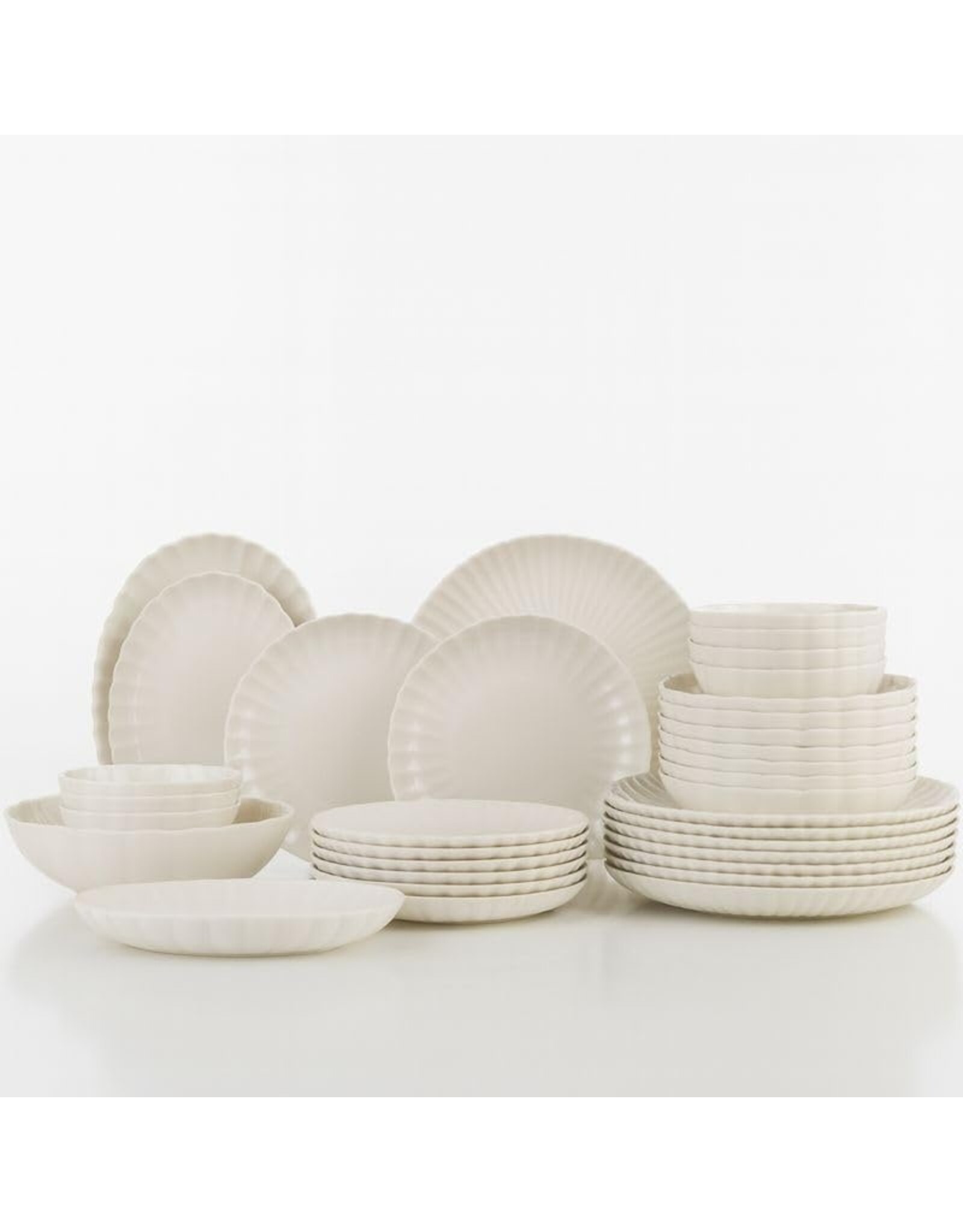 Kom groot 25 cm Luz wit