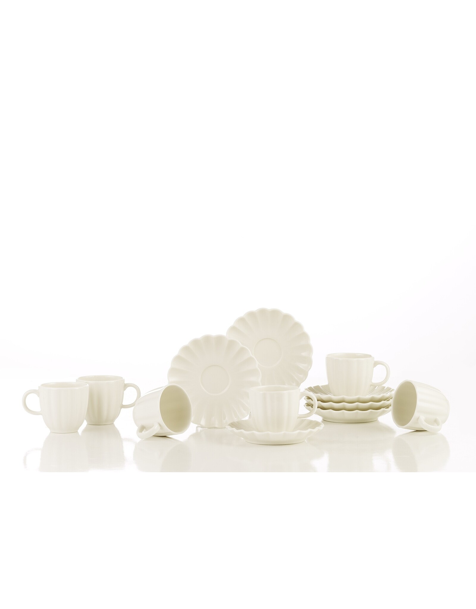 Espresso kopje met oor 5.7 cm Luz wit