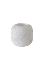 Albaster wax holder medium white (428)