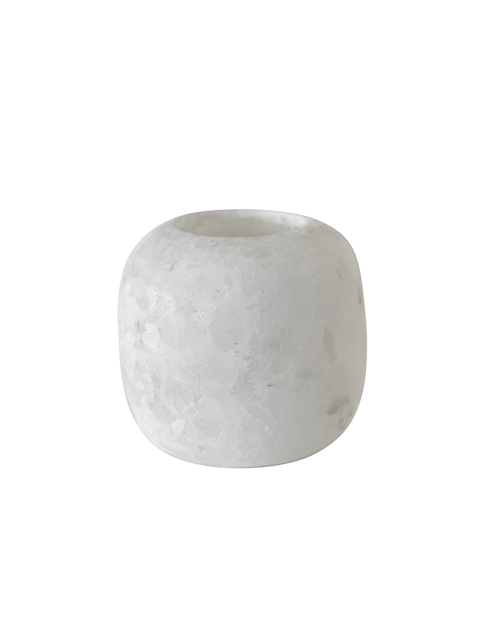Albaster wax holder medium white (428)