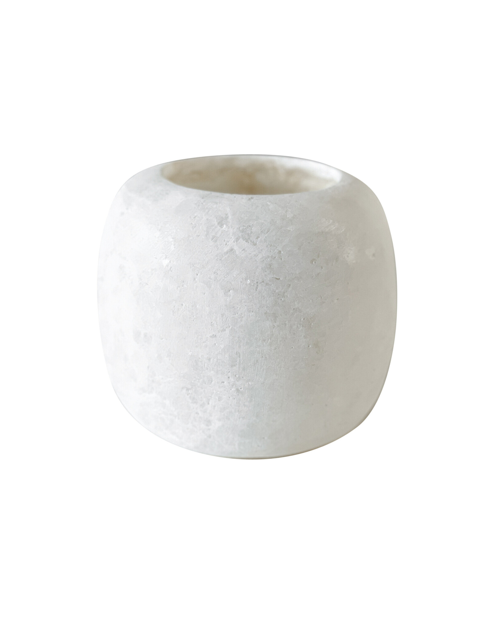 Albaster wax holder large white (429)