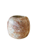 Albaster wax holder XL brown (425)