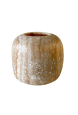 Albaster wax holder XXL brown (426)