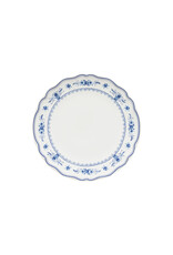 Dinerbord 27cm Vila wit-blauw