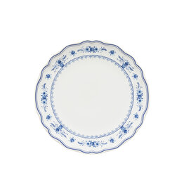 Dinerbord 27cm Vila wit-blauw