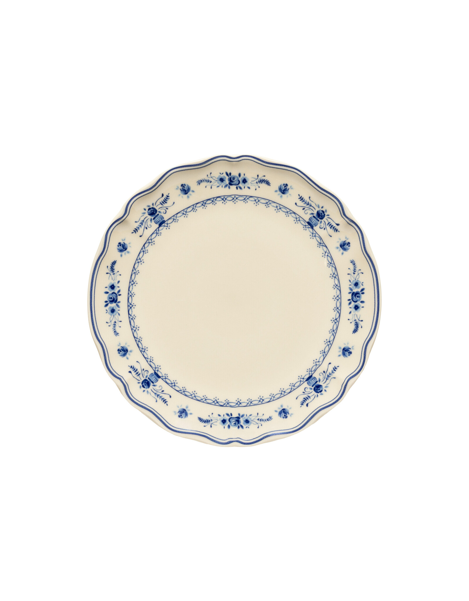 Dinerbord 27cm Vila beige-blauw