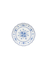 Ontbijtbord 21cm Vila wit-blauw