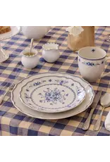 Ontbijtbord 21cm Vila wit-blauw