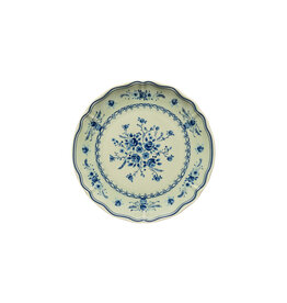 Ontbijtbord 21cm Vila olijf-blauw
