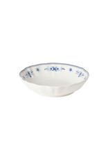 Soepbord 23cm Vila wit-blauw