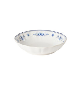 Soepbord 23cm Vila wit-blauw