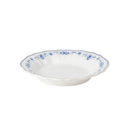 Pastabord 25cm Vila wit-blauw