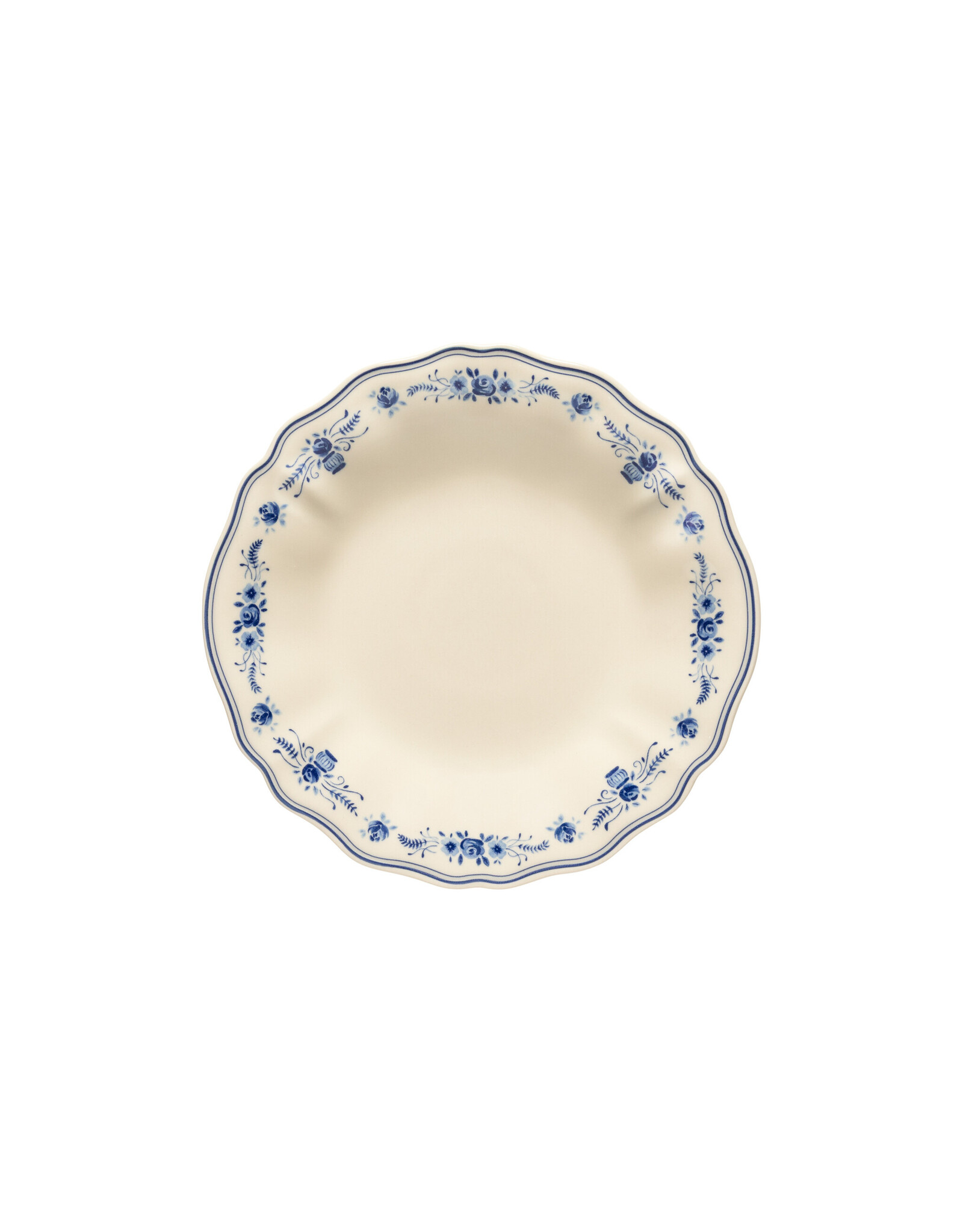 Pastabord 25cm Vila beige-blauw