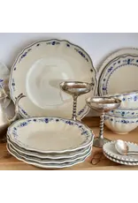 Pastabord 25cm Vila beige-blauw