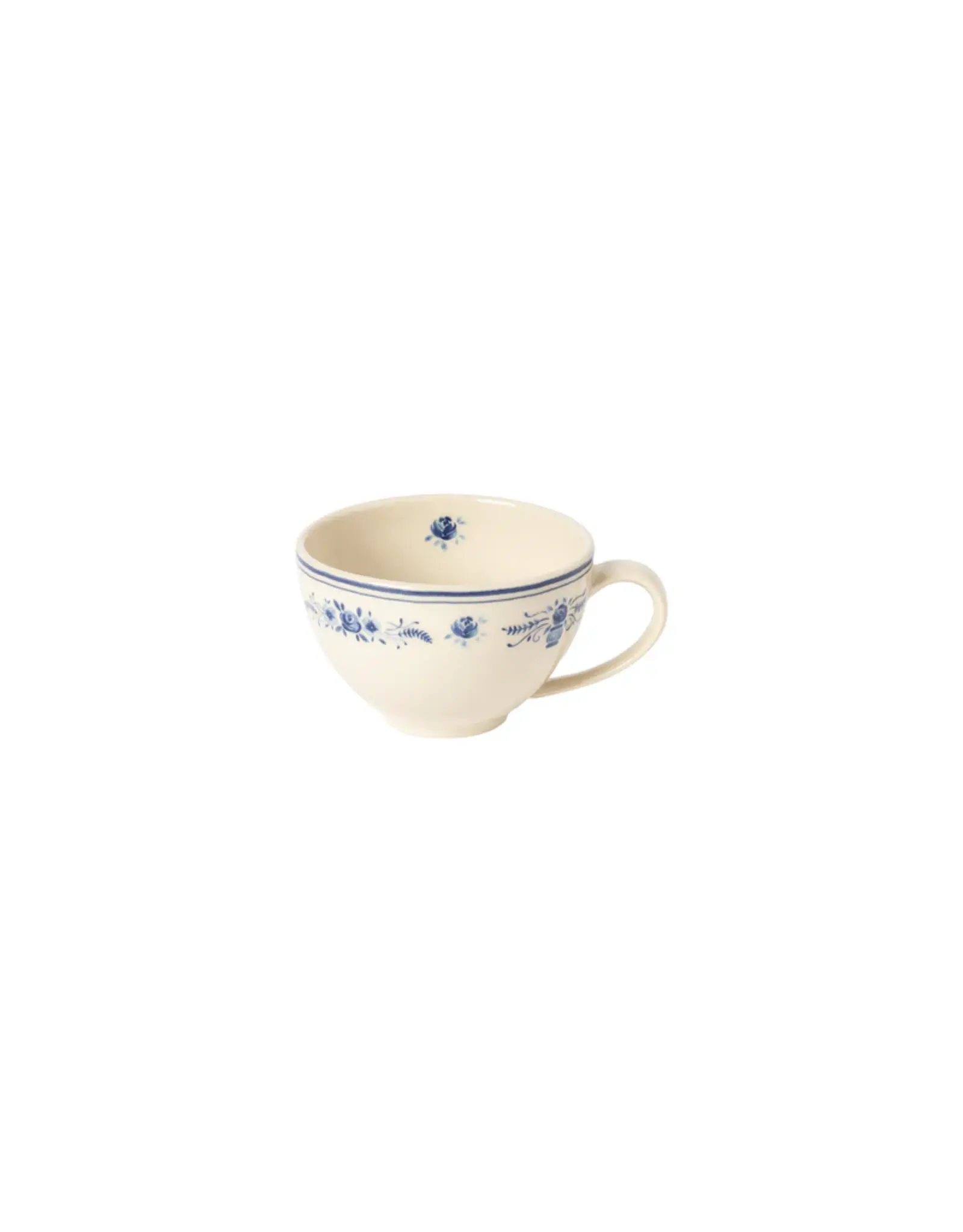 Koffiekop 26cl Vila wit-beige