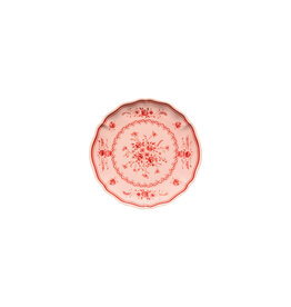 Gebaksbordje 17cm Vila roze-rood