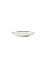 Gebaksbordje 17cm Vila wit-blauw rand