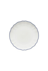 Dinerbord 27cm Vila wit-blauw rand