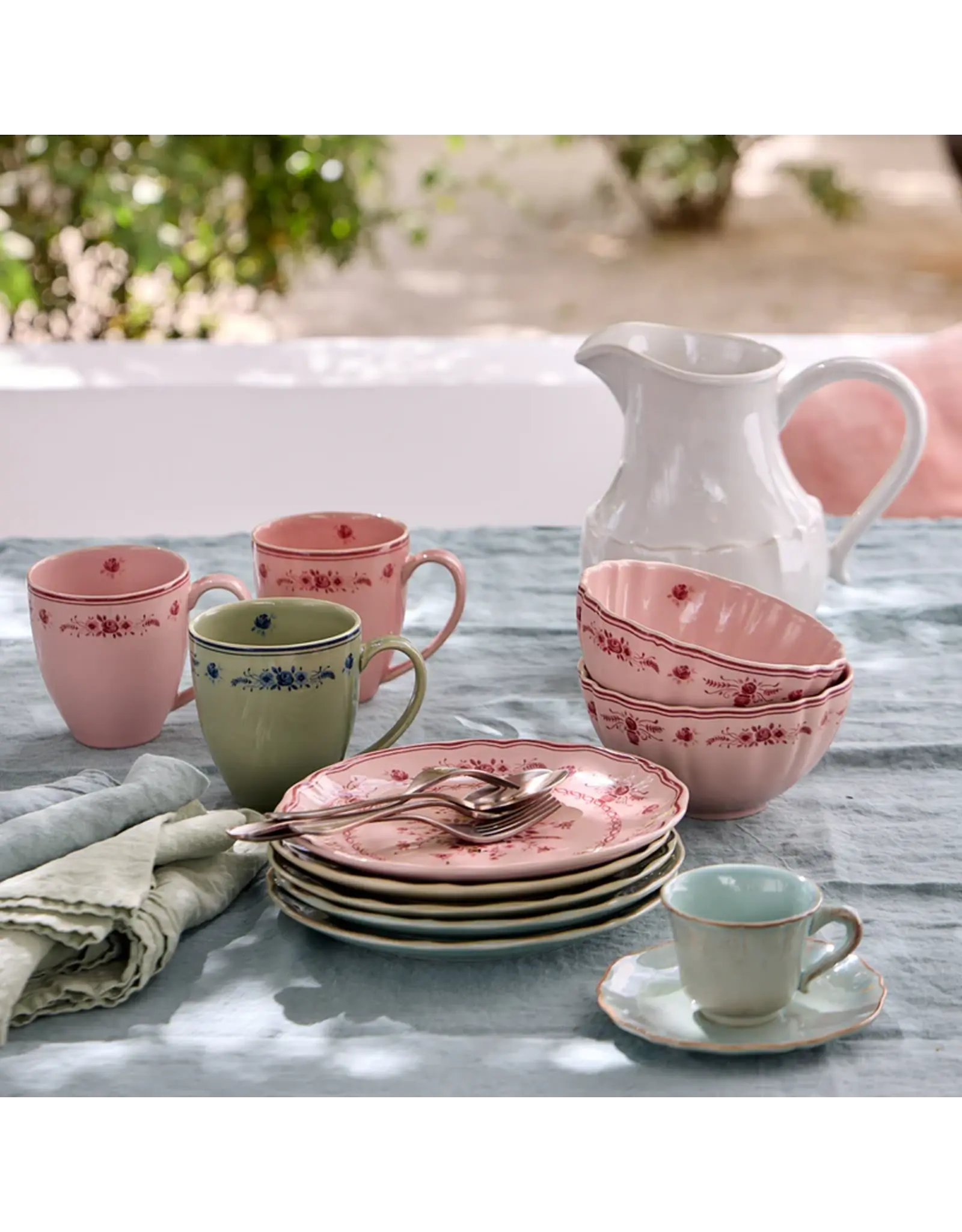 Beker 41cl VILA olijf-blauw