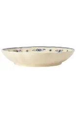 Ronde schaal 34 cm VILA beige-blauw