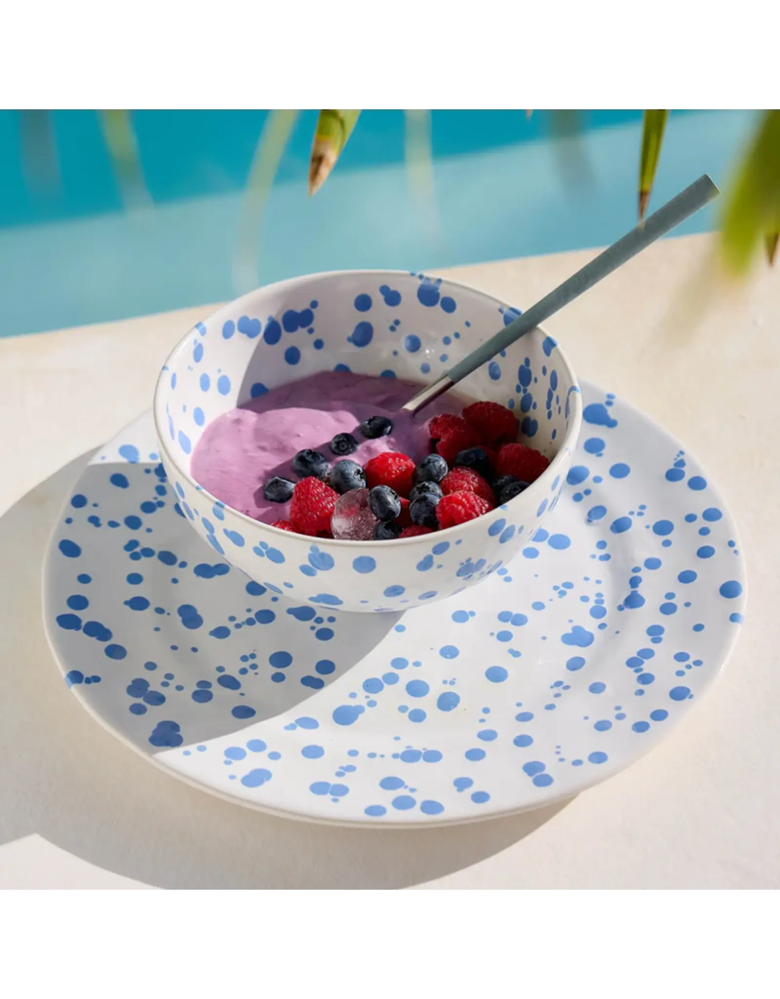 Dinerbord 27cm RAFAELA blauw