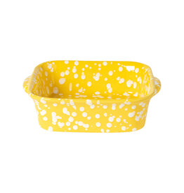 Ovenschaal vierkant 27cm RAFAELA geel