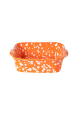 Ovenschaal vierkant 27cm RAFAELA oranje