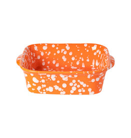 Ovenschaal vierkant 27cm RAFAELA oranje