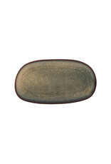 Schaal ovaal 25x14cm Shangri-la donker