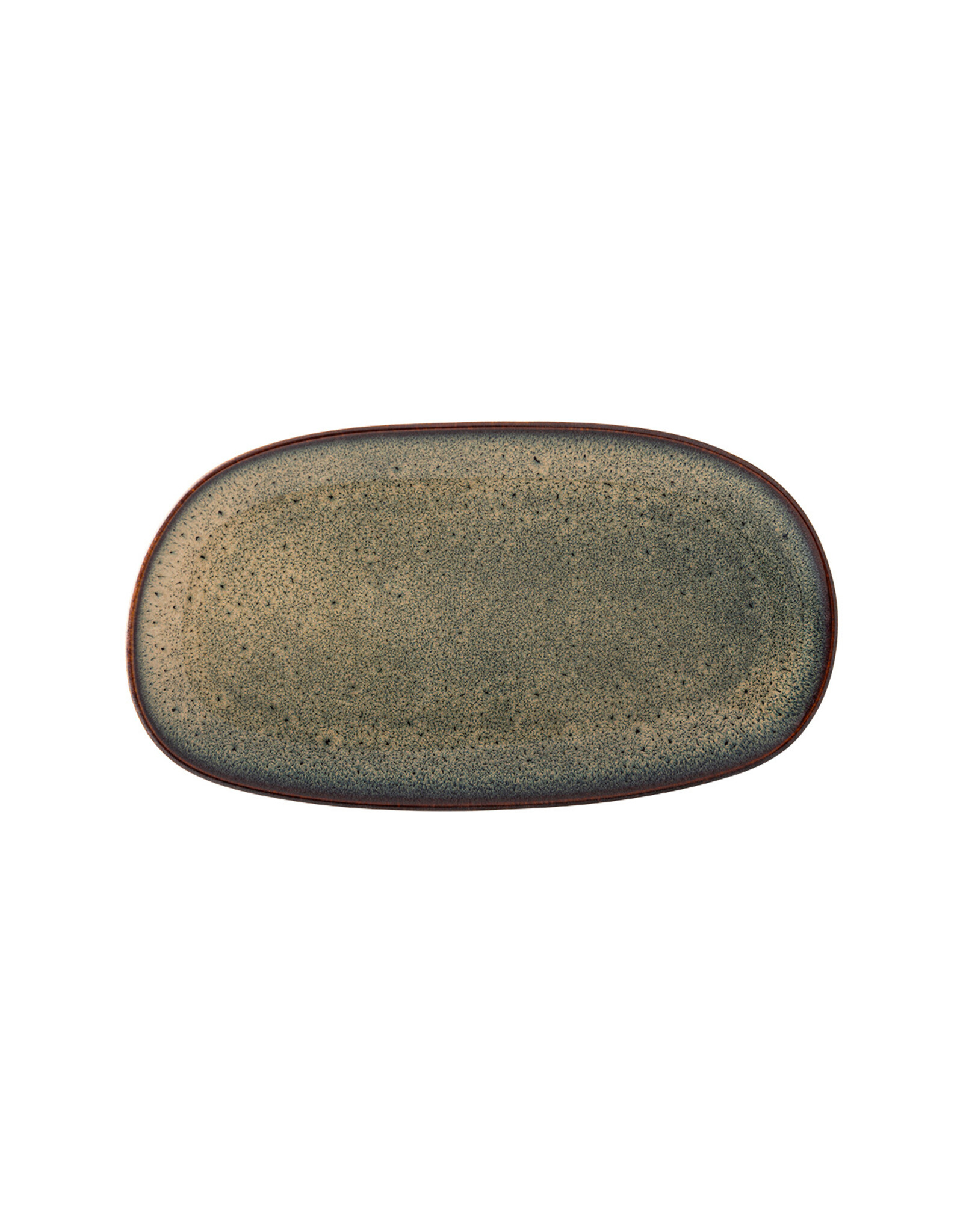 Schaal ovaal 25x14cm Shangri-la donker