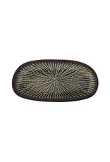 Schaal ovaal 20x10cm Shangri-la donker