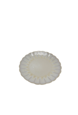 Dinerbord bloem 27cm Pedra wit