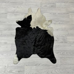 Small cowhide brown black white 90x60cm