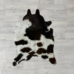 Small cowhide brown black white 90x60cm